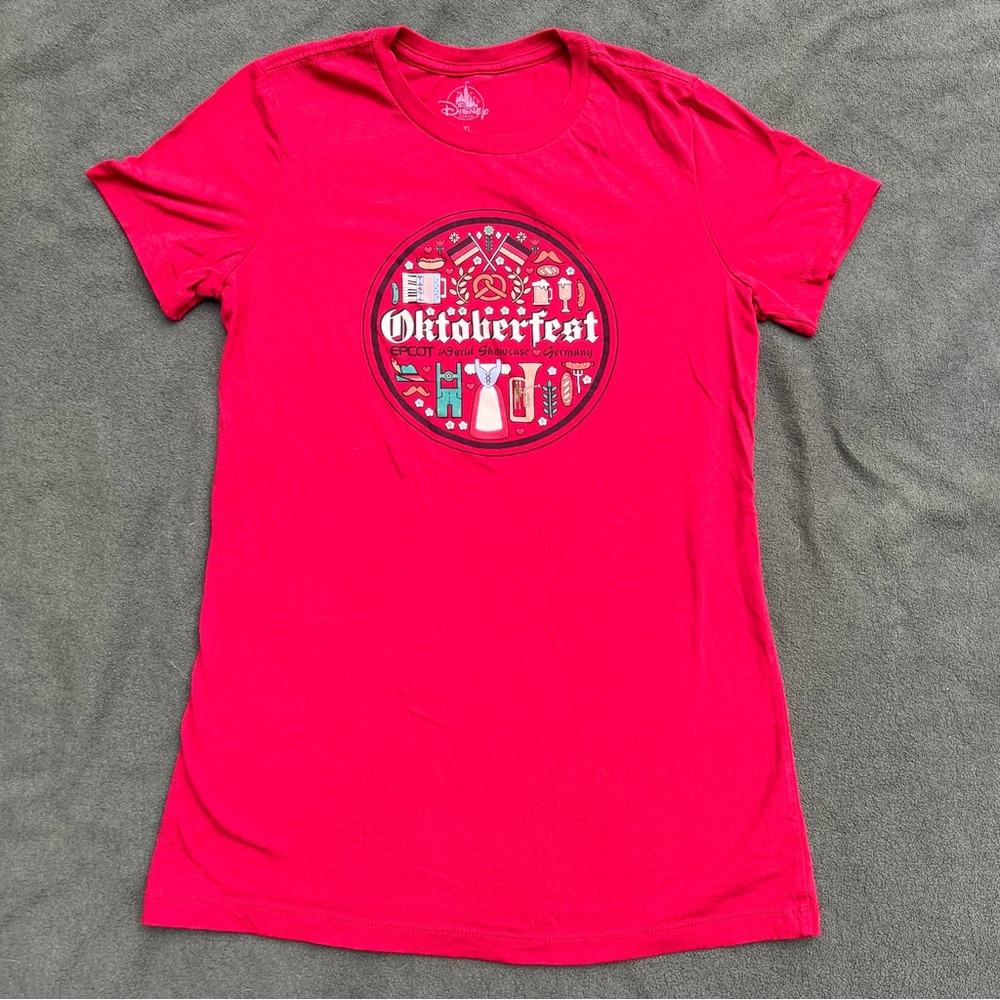 Red Epcot Oktoberfest T-Shirt